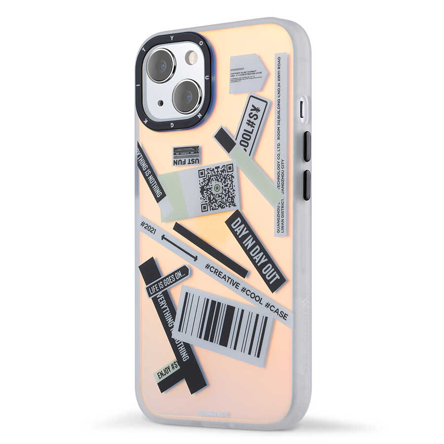 Apple iPhone 13 Uyumlu Kılıf YoungKit Fashion Culture Time Serisi Kapak - 1