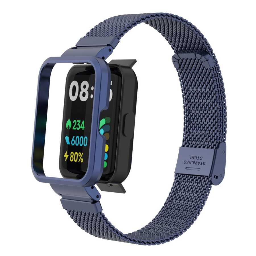 Xiaomi Redmi Watch 2 Lite Uyumlu Zore KRD-66 Metal Kordon - 2