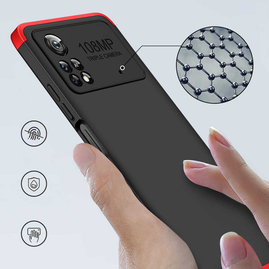 Xiaomi Poco X4 Pro 5G Uyumlu Kılıf Zore Ays Kapak - 6