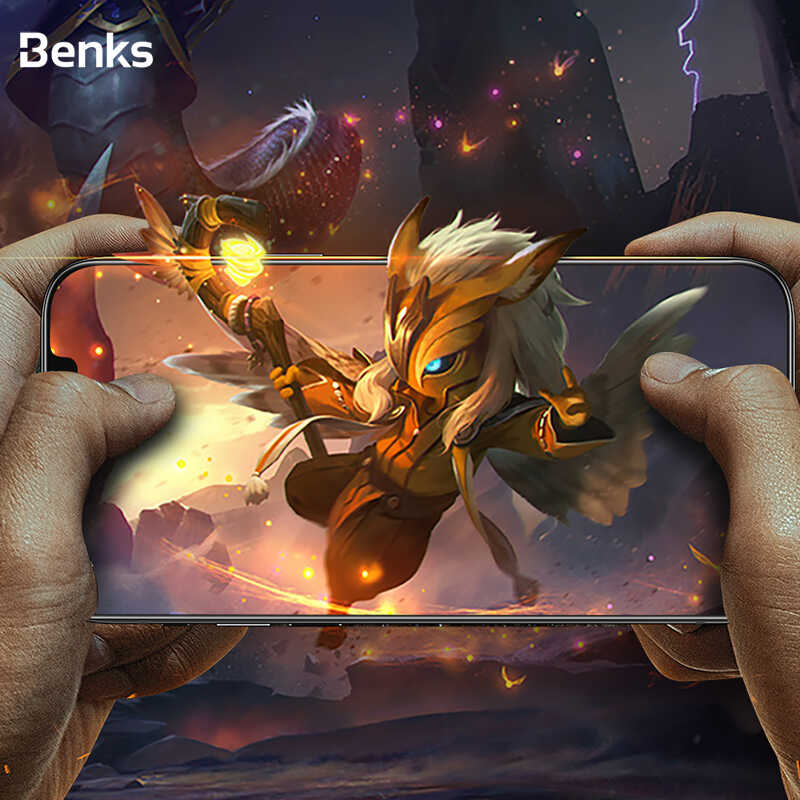 Apple iPhone 12 Uyumlu Benks V Pro Plus Şeffaf Ekran Koruyucu - 1