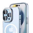 Apple iPhone 14 Plus Uyumlu Kılıf Wiwu MCC-102 Magnetic Crystal Sert PC Kapak - 2