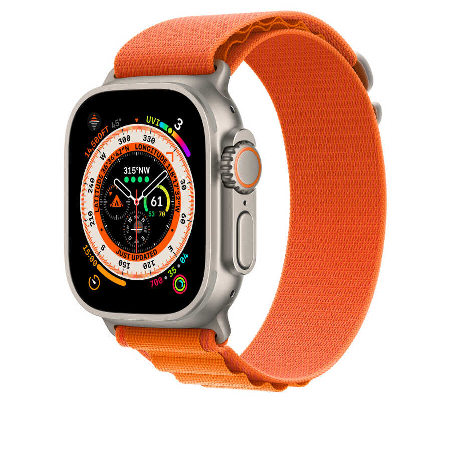 Apple Watch 7 41mm Uyumlu Kordon Wiwu WU-01 Hasır Örgü Strap Kayış - 7