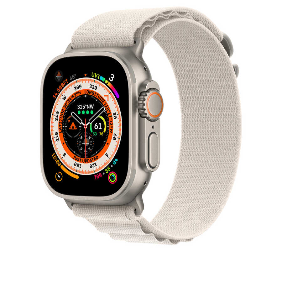 Apple Watch 7 41mm Uyumlu Kordon Wiwu WU-01 Hasır Örgü Strap Kayış - 10