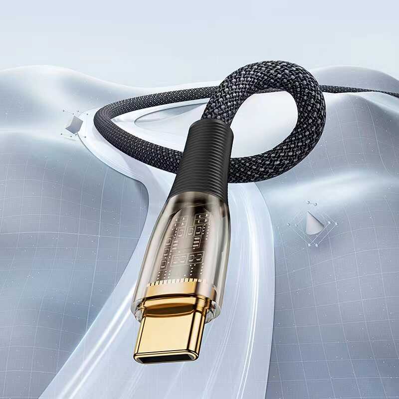 Benks D42 Şeffaf Görünümlü Type-C To PD Kablo 100W 2M - 5