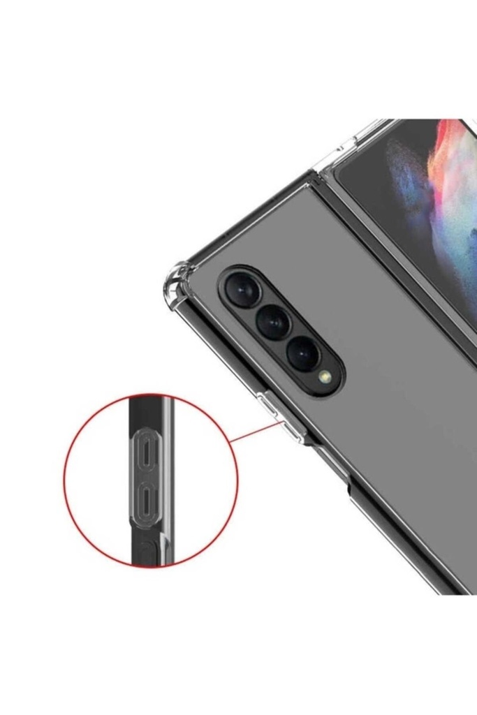 Samsung Galaxy Z Fold 3 Uyumlu Kılıf Zore Nitro Anti Shock Silikon