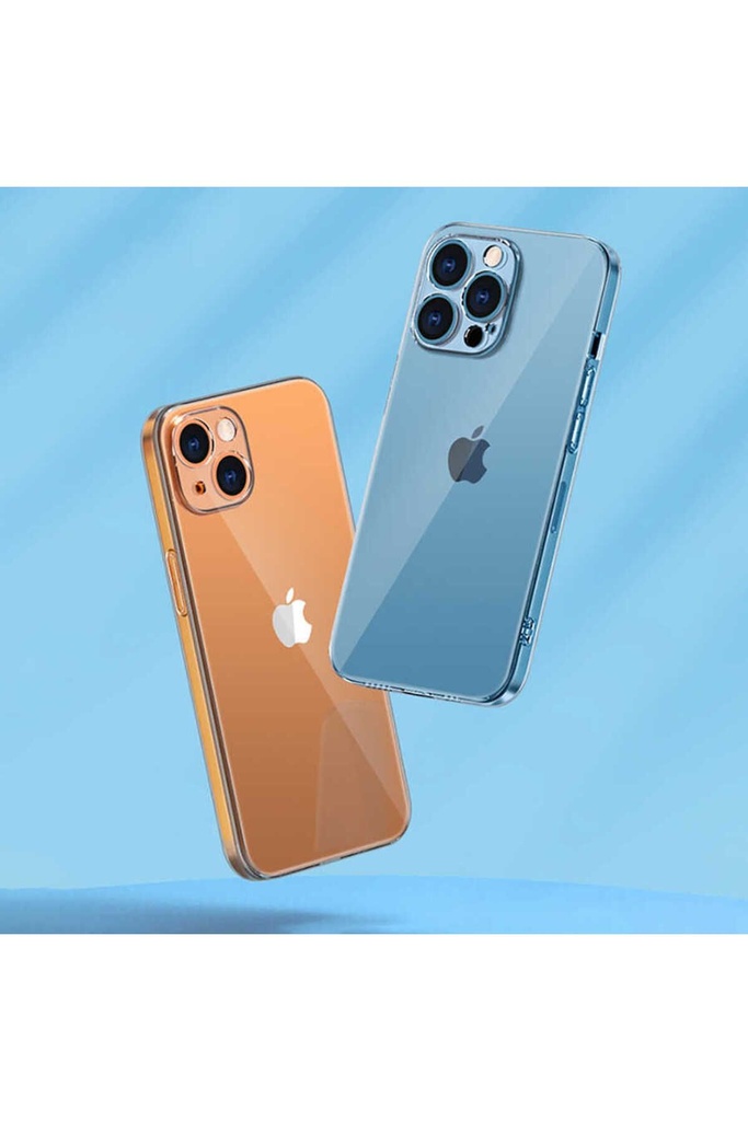 Apple iPhone 13 Pro Max Uyumlu Kılıf Şeffaf Sert PC Zore Vayt Kapak