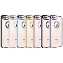 Apple iPhone 8 Plus Uyumlu Kılıf Kamera Korumalı Logo Gösteren Zore Omega Kapak - 1