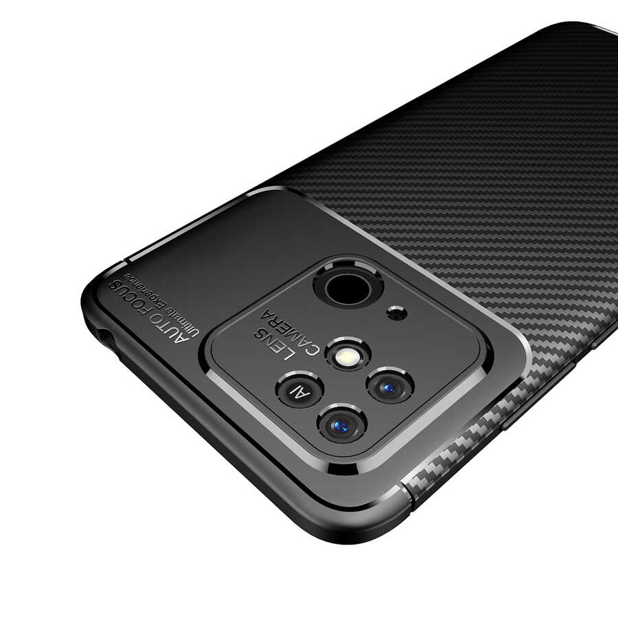 Xiaomi Redmi 10C Uyumlu Kılıf Zore Negro Silikon Kapak - 4