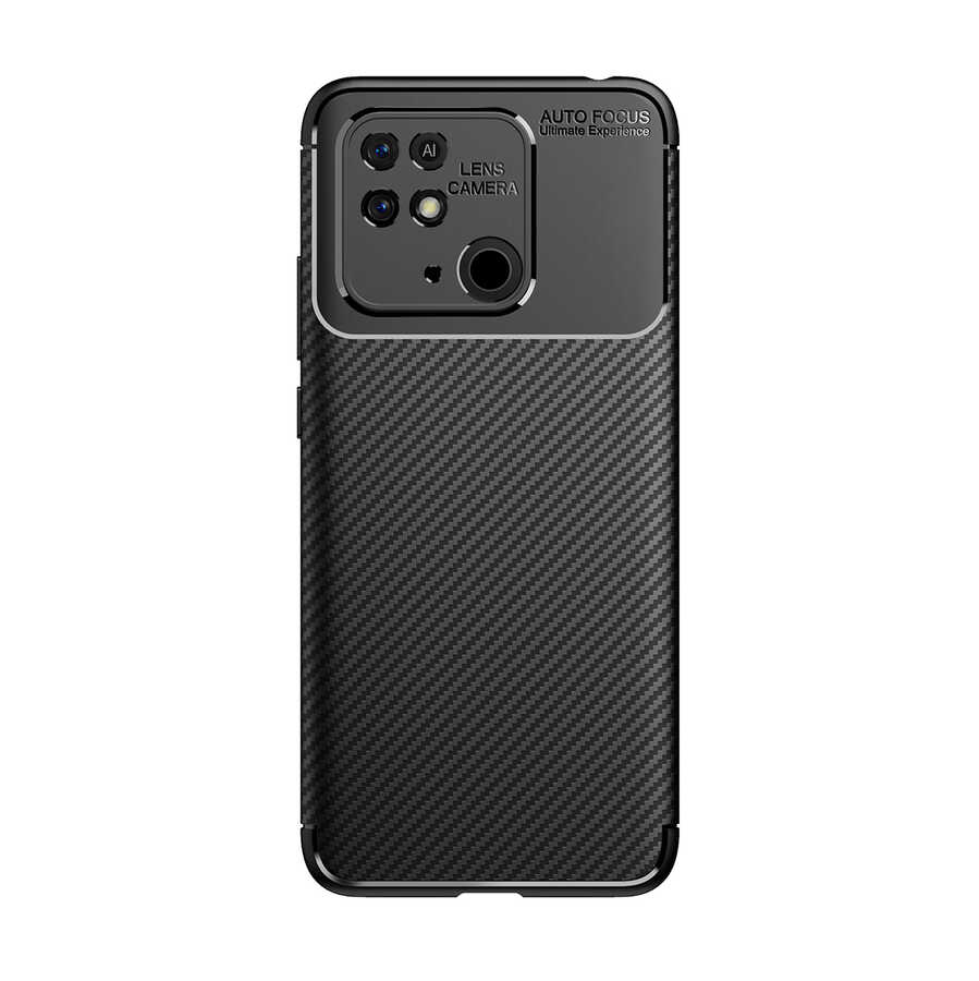 Xiaomi Redmi 10C Uyumlu Kılıf Zore Negro Silikon Kapak - 10