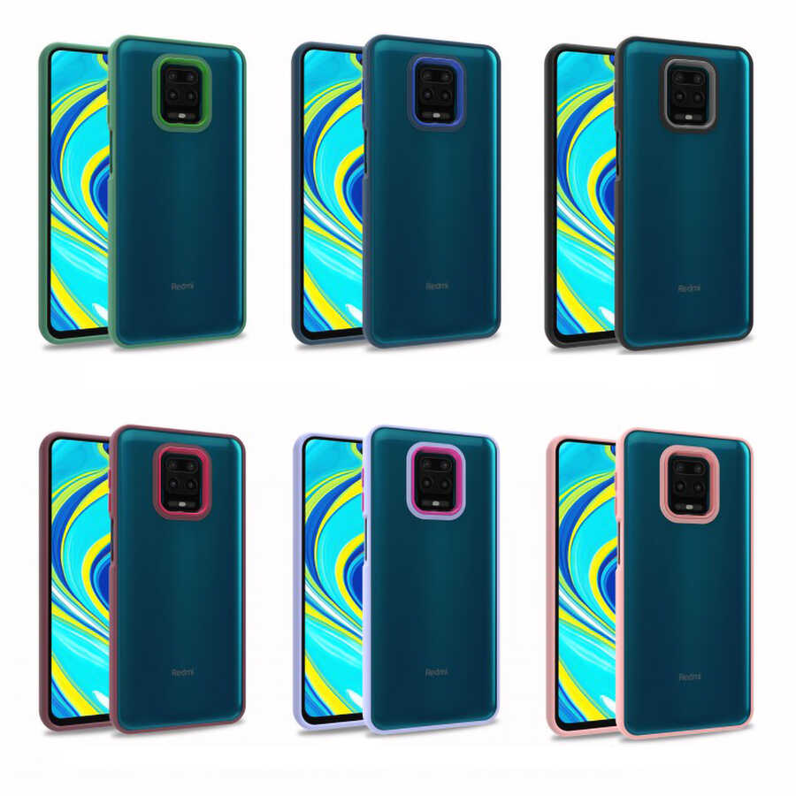 Xiaomi Redmi Note 9S Uyumlu Kılıf Zore Flora Kapak - 1