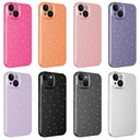 Apple iPhone 13 Uyumlu Kılıf Kamera Korumalı Simli Lüks Zore Koton Kapak - 1