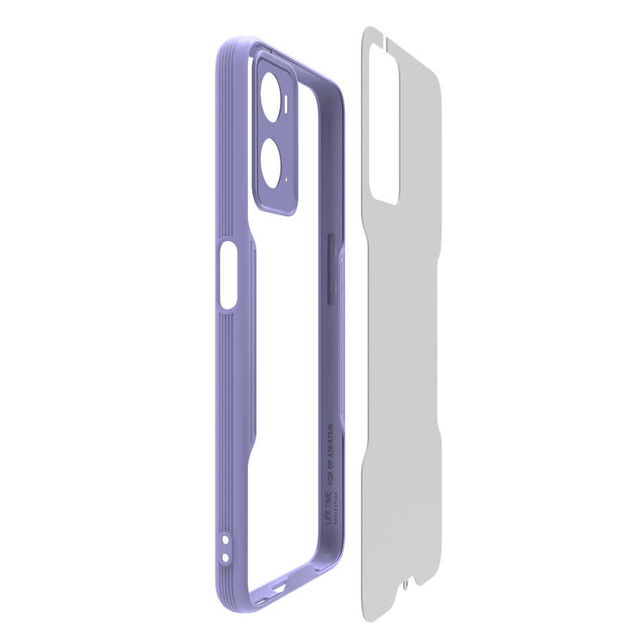 Oppo A36 Uyumlu Kılıf Zore Parfe Kapak - 2
