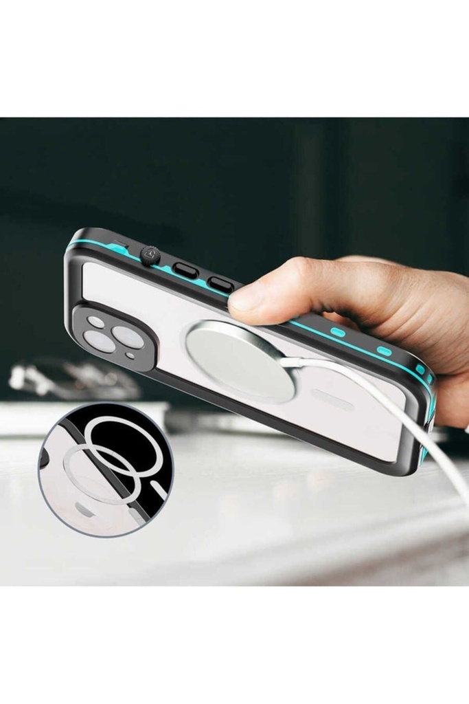 Apple iPhone 14 Plus Uyumlu Kılıf 1-1 Su Geçirmez Kılıf