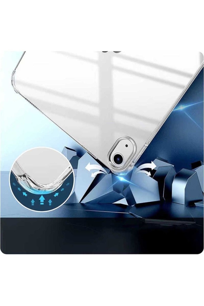 Apple iPad 10.9 2022 (10.Nesil) Uyumlu Kılıf Zore Tablet Nitro Anti Shock Silikon Kapak