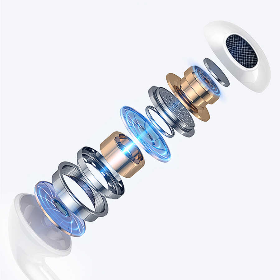 Wiwu Earbuds 302 Tak Çalıştır Lightning Kulaklık - 12