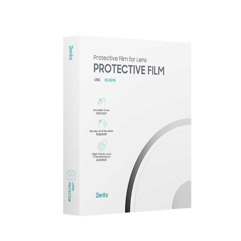 Apple iPhone 14 Plus Uyumlu Benks New KR Kamera Lens Koruyucu - 5