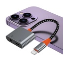 Wiwu LT08 Konuşma Destekli Lightning To 3.5mm Aux Çevirisi Ses Adaptörü - 1