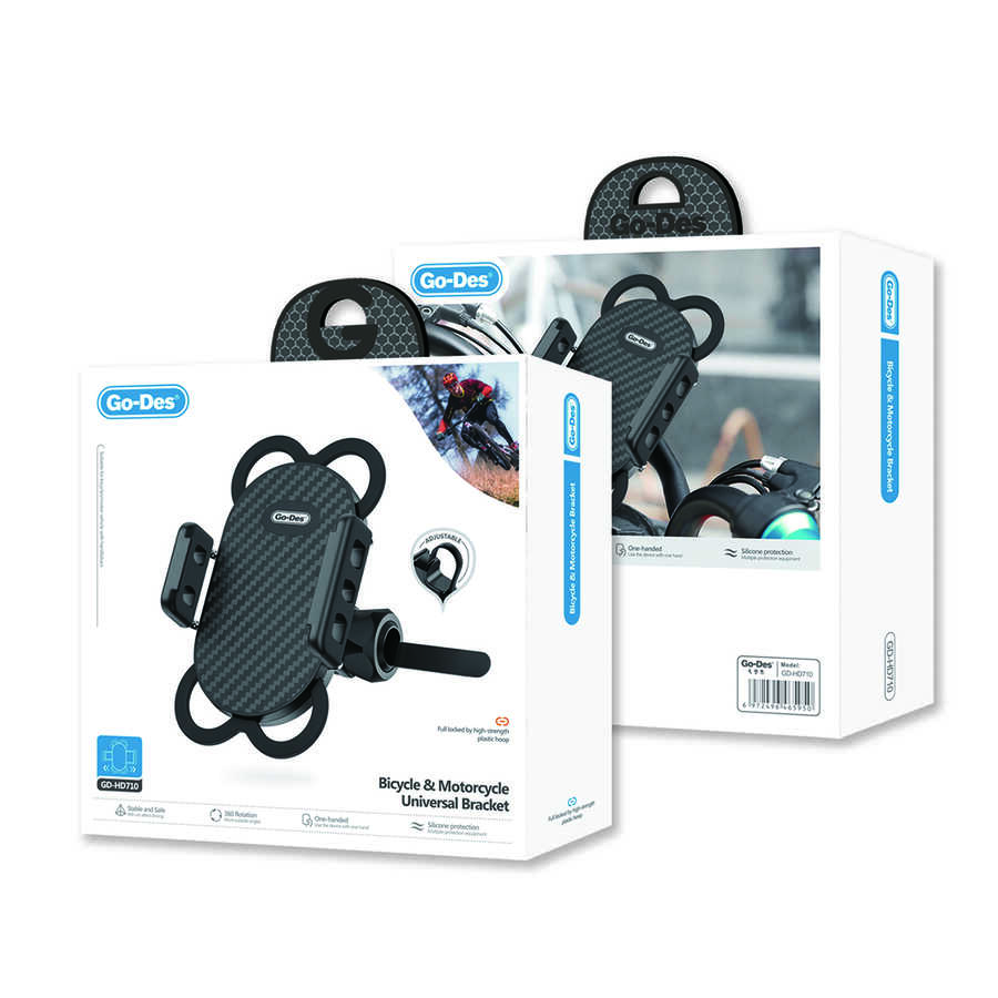 Go Des GD-HD710 Bisiklet ve Motosiklet Telefon Tutucu - 1