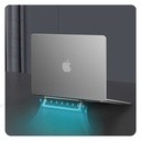 Wiwu S900 Yıkanabilir Yapıştırıcılı Mini Laptop Standı 2 Farklı Yükseklik Ayarı 11-17 inc Uyumlu - 9