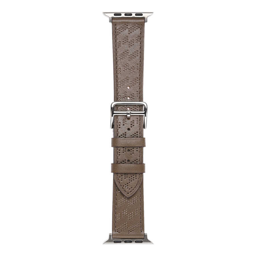 ​​​Apple Watch 38mm Uyumlu KRD-76 PU Deri Kordon Strap Kayış - 3