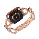 ​​​Apple Watch 7 45mm Uyumlu KRD-57 Metal Kordon - 2