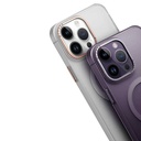 Apple iPhone 14 Pro Max Uyumlu Kılıf Magsafe Şarj Özellikli Buzlu Sert PC Zore Tuval Kapak - 4