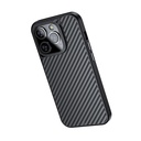Apple iPhone 14 Pro Uyumlu Kılıf Aramid Karbon Fiber Magsafe Özellikli Wlons Radison Kapak - 2