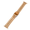 ​​​Apple Watch 7 41mm Uyumlu KRD-54 Metal Kordon - 1