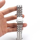 ​​​Apple Watch 7 41mm Uyumlu KRD-54 Metal Kordon - 2