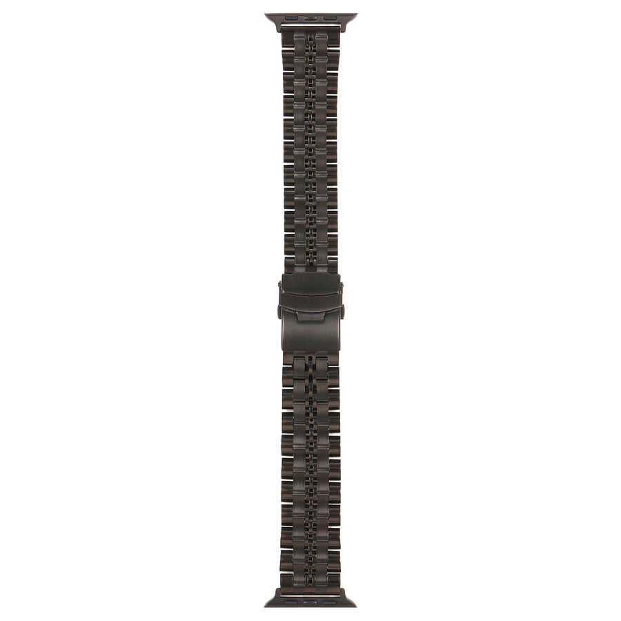 ​​​Apple Watch 7 41mm Uyumlu KRD-54 Metal Kordon - 9