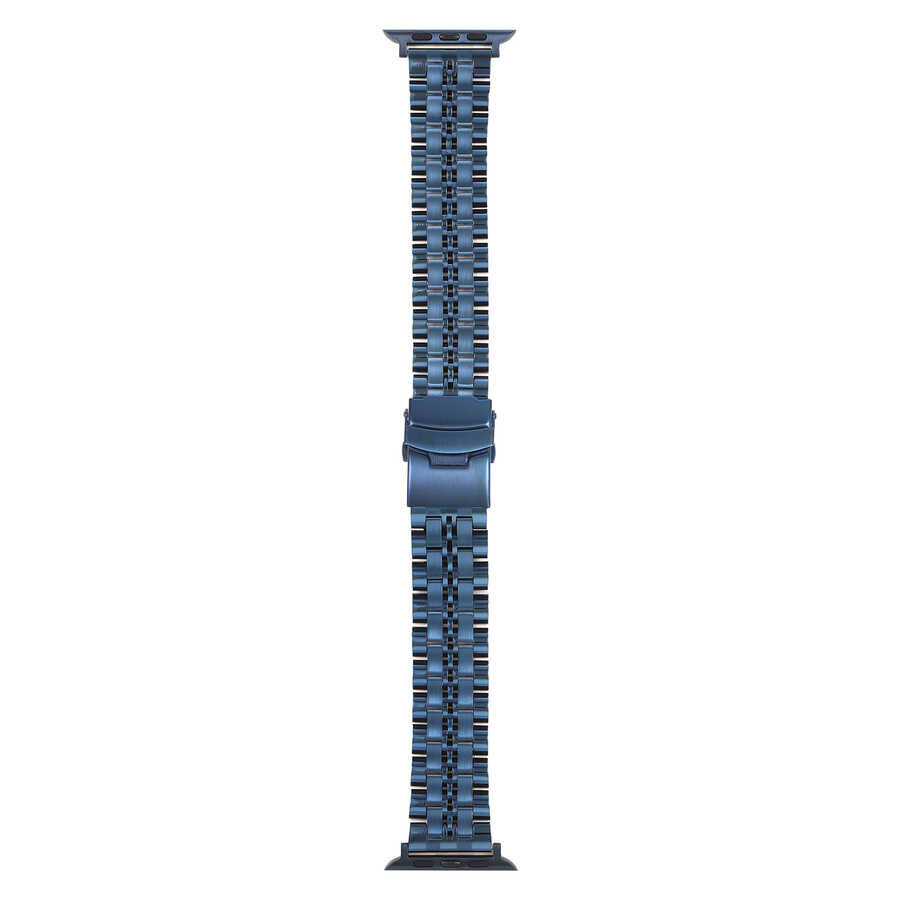 ​​​Apple Watch 7 41mm Uyumlu KRD-54 Metal Kordon - 10