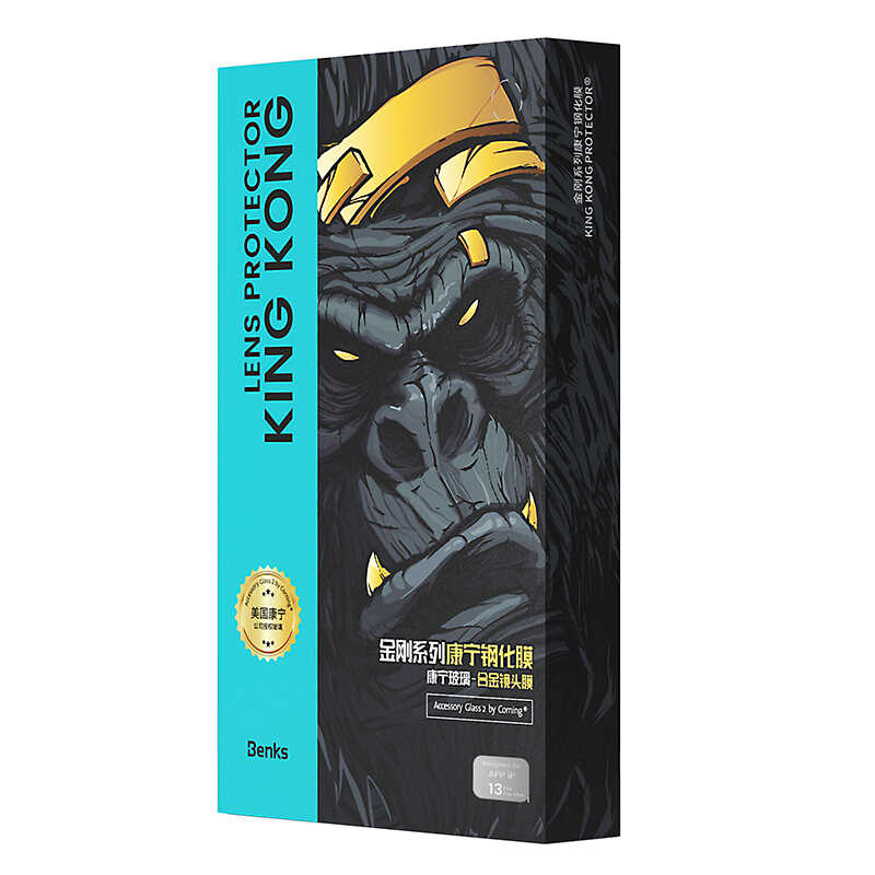 Apple iPhone 13 Pro Uyumlu Benks King Kong Kamera Lens Koruyucu - 6