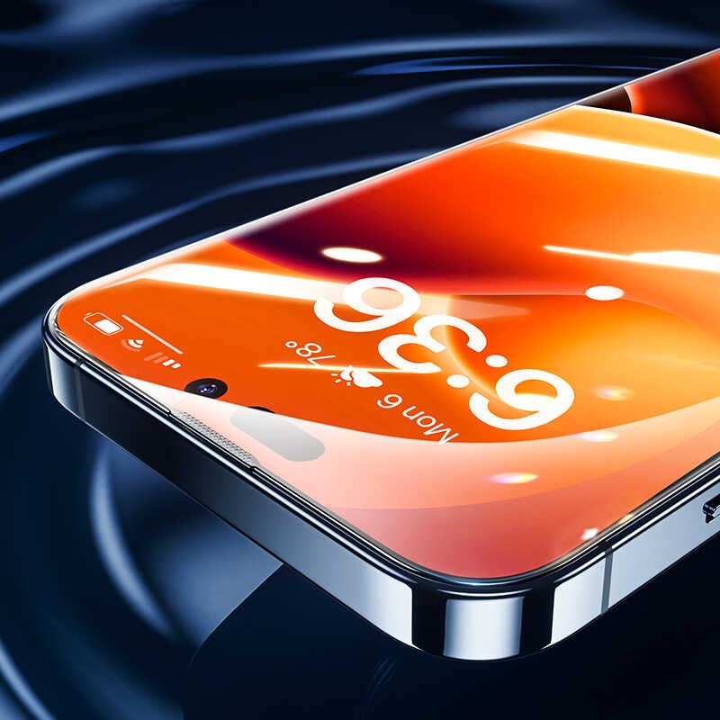 Apple iPhone 14 Pro Uyumlu ​​​​Benks V Pro Plus Şeffaf Ekran Koruyucu - 5