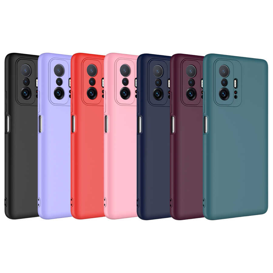 Xiaomi Mi 11T 5G Uyumlu Kılıf Zore Mara Lansman Kapak - 1