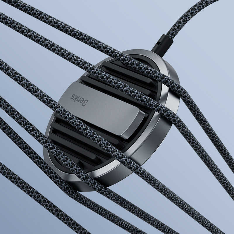 Benks MFM01 MFI Sertifikalı Standlı 15W Hızlı Şarj Özellikli Magsafe PD Wireless Şarj Aleti - 4