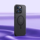 Apple iPhone 14 Pro Uyumlu Kılıf Kenarları Silikon Airbagli Mat Arka Yüzey Benks Icesand Kapak - 5