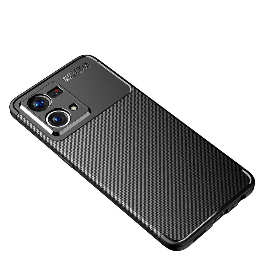 Oppo Reno 7 4G Uyumlu Kılıf Zore Negro Silikon Kapak - 5