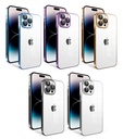 Apple iPhone 14 Pro Uyumlu Kılıf Kamera Korumalı Renkli Çerçeveli Zore Garaj Kapak - 1