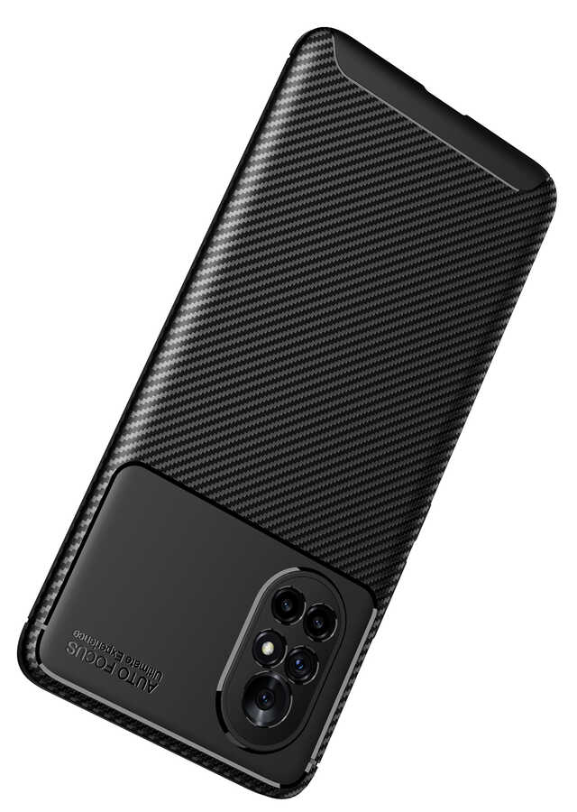 Huawei Nova 8İ Uyumlu Kılıf Zore Negro Silikon Kapak - 8