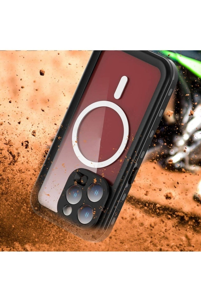 Apple iPhone 15 Pro Uyumlu Kılıf 1-1 Su Geçirmez Kılıf