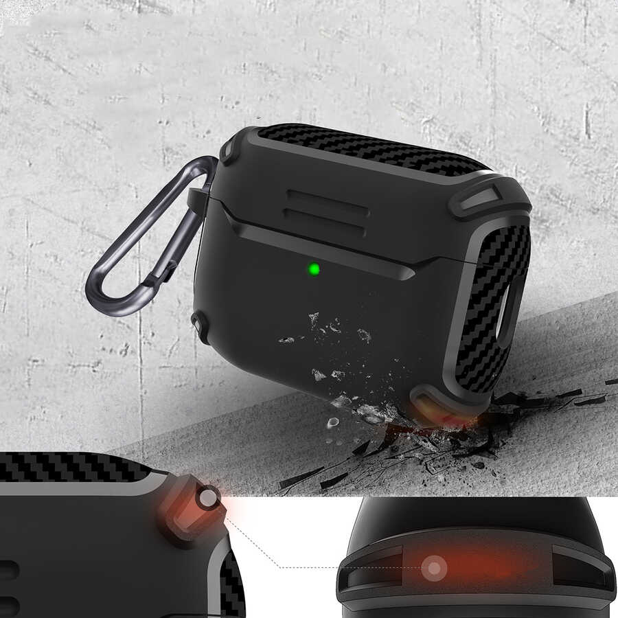 Apple Airpods Pro 2 Uyumlu Kılıf Zore Airbag 26 Silikon - 4