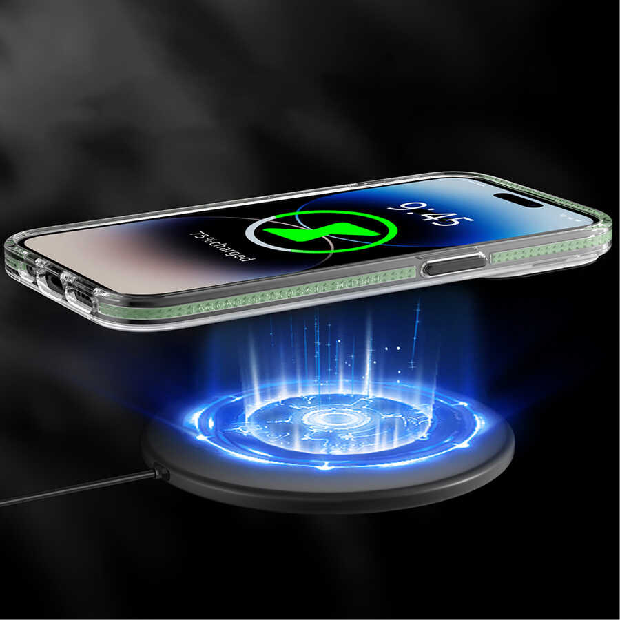 Apple iPhone 14 Plus Uyumlu Kılıf Magsafe Şarj Özellikli YoungKit Kamuflaj Serisi Kapak - 4