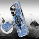 Apple iPhone 14 Pro Max Uyumlu Kılıf Magsafe Şarj Özellikli YoungKit Kamuflaj Serisi Kapak - 4