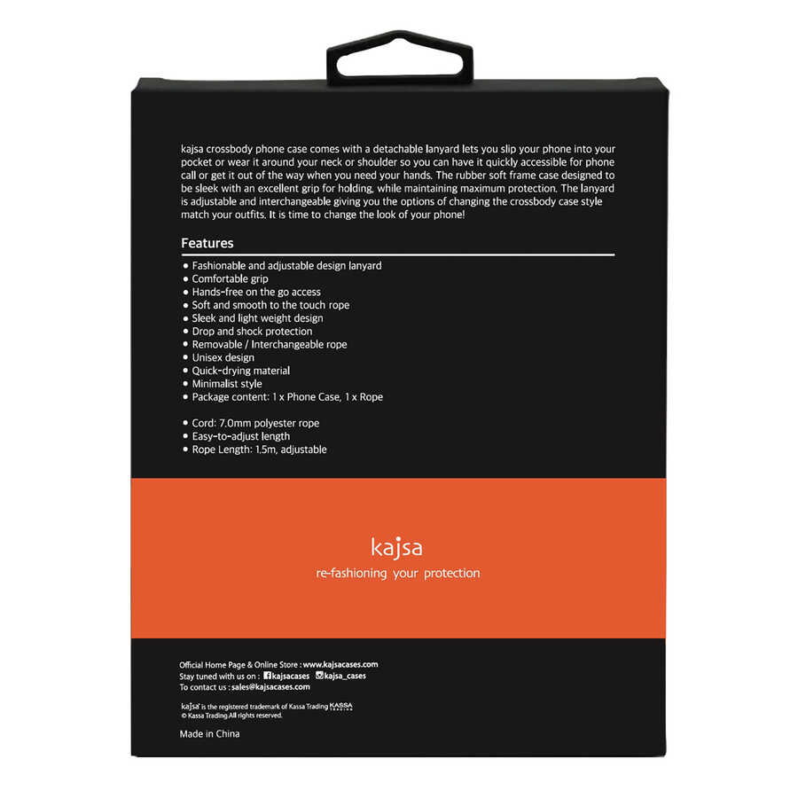 Apple iPhone 14 Uyumlu Kılıf Kajsa Missy And Match Klasik İp Askılı Kapak - 5