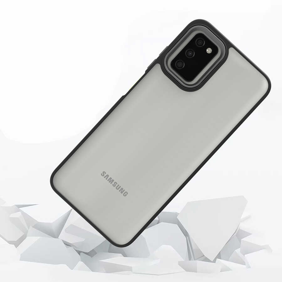 Samsung Galaxy A03S Uyumlu Kılıf Zore Flora Kapak - 1