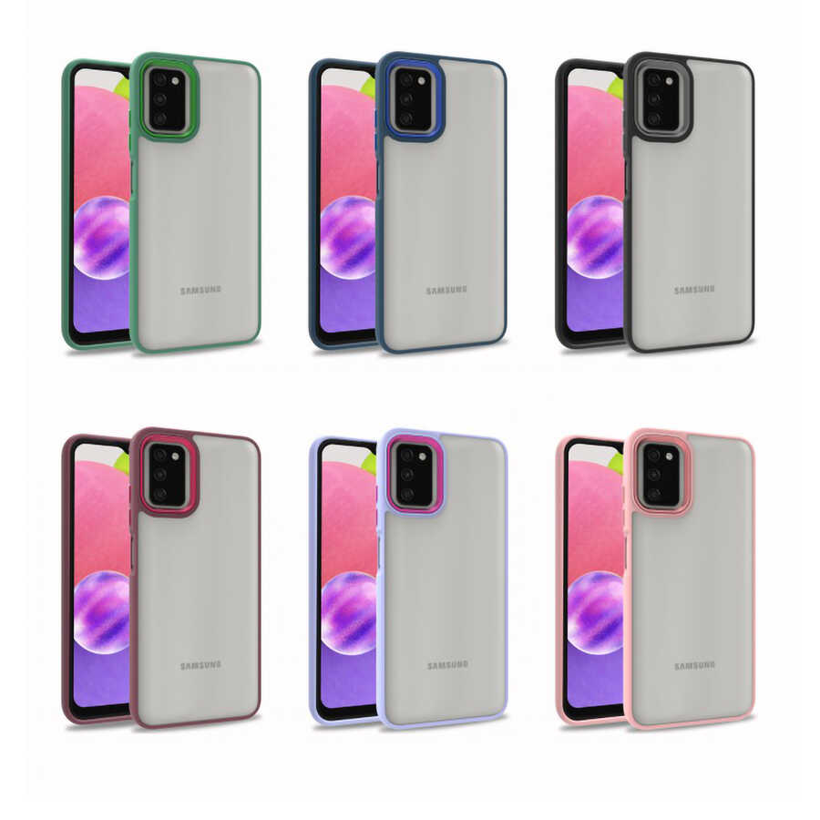 Samsung Galaxy A03S Uyumlu Kılıf Zore Flora Kapak - 2