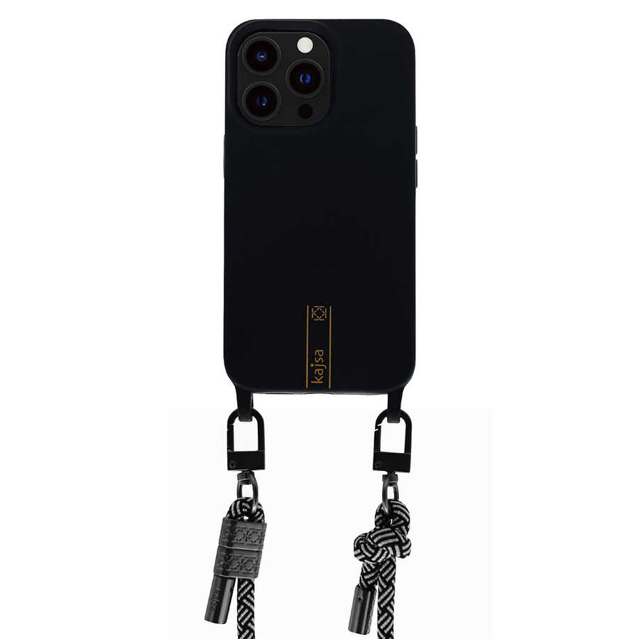 Apple iPhone 14 Pro Uyumlu Kılıf Kajsa Missy And Match Klasik İp Askılı Kapak - 8