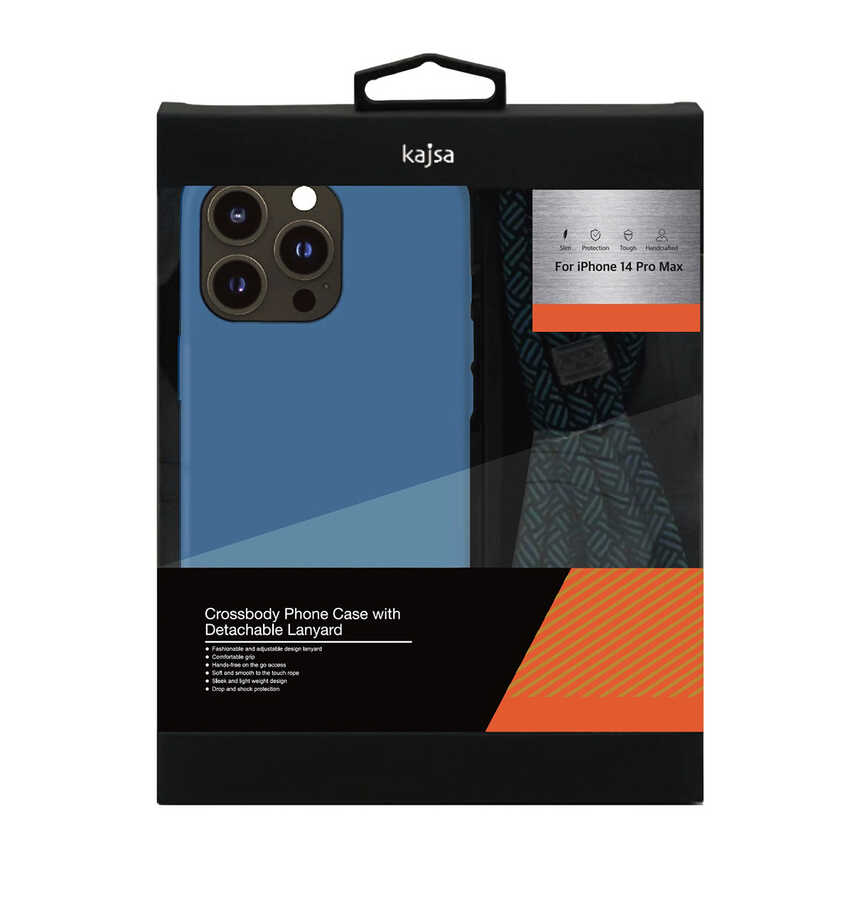 Apple iPhone 14 Pro Max Uyumlu Kılıf Kajsa Missy And Match Klasik İp Askılı Kapak - 4