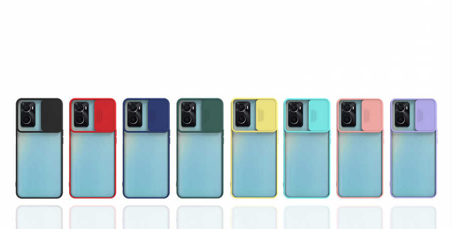 Oppo A76 Uyumlu Kılıf Zore Lensi Kapak - 2