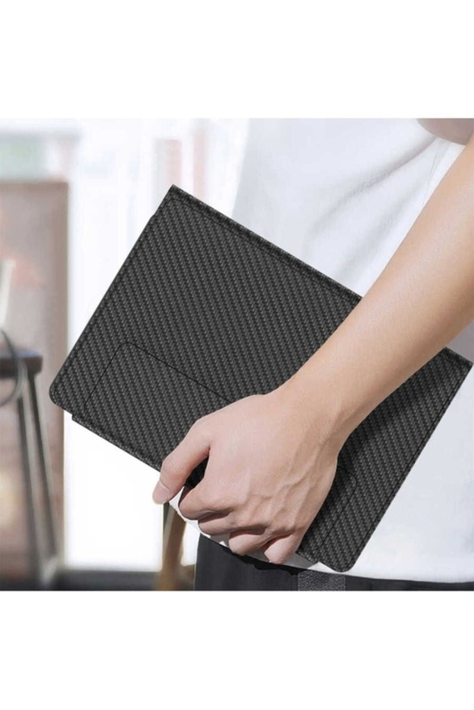 Samsung Galaxy Z Fold 3 Uyumlu Kılıf Standlı Bluetooth Klavyeli Zore Kıpta Keyboard Set Kılıf